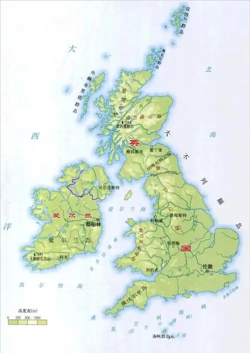 英国的全称是大不列颠和北爱尔兰联合王国,是大不列颠群岛的主体国家.