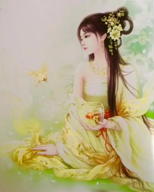 古装手绘美女古风美人