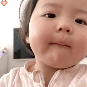 萌娃丸子妹表情包动图今天也是可可爱爱的丸子