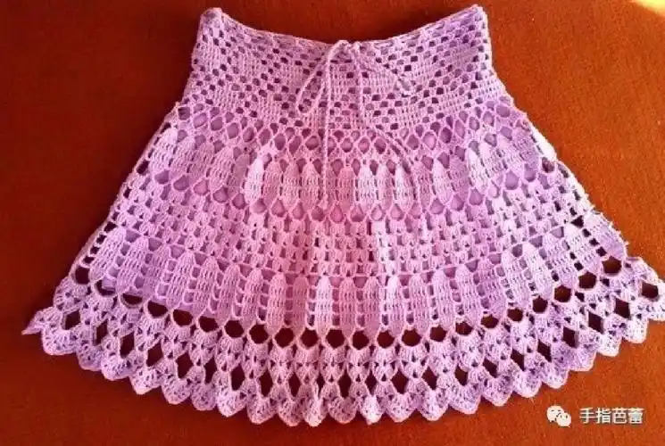 宝宝裙子  #钩针图解