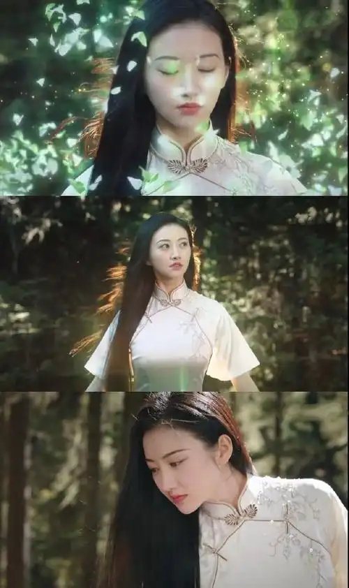 景甜原版司藤裙##景甜旗袍中国风输出