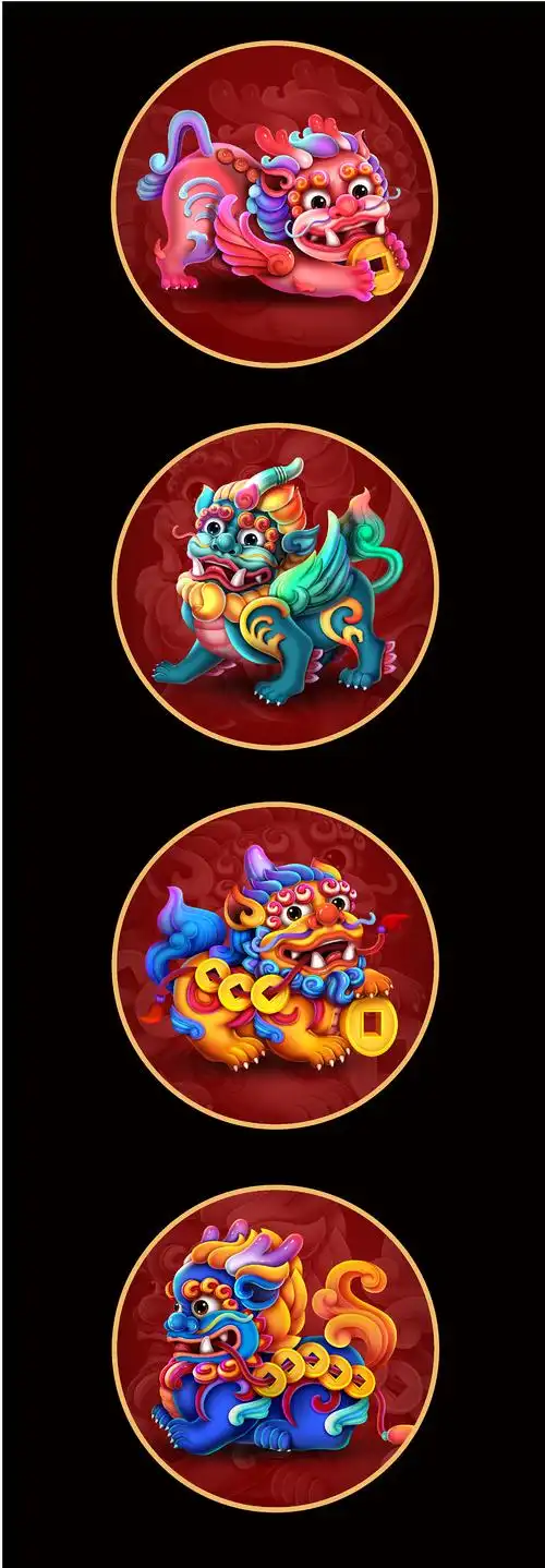 国潮貔貅|插画|商业插画|cc贝乐爷 - 原创作品 - 站酷 (zcool)