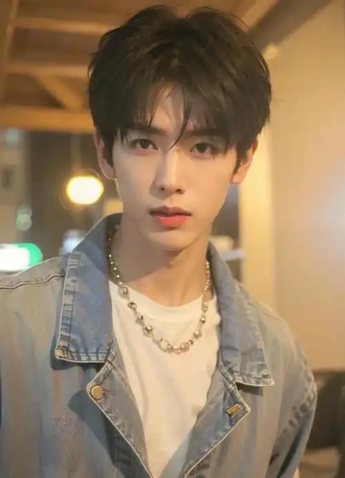 男士微分碎盖发型超帅气