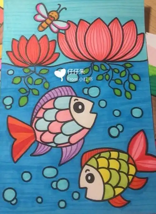 儿童画三级参考