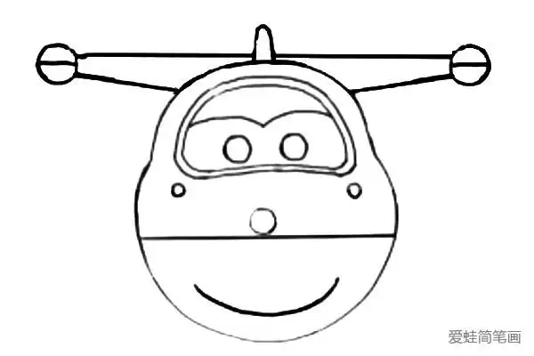 超级飞侠乐迪怎么画