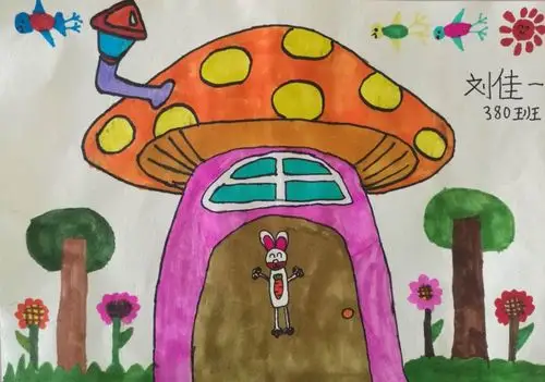 童心绘童画——城北小学380班庆六一儿童节《画中画》作品展(书画篇)