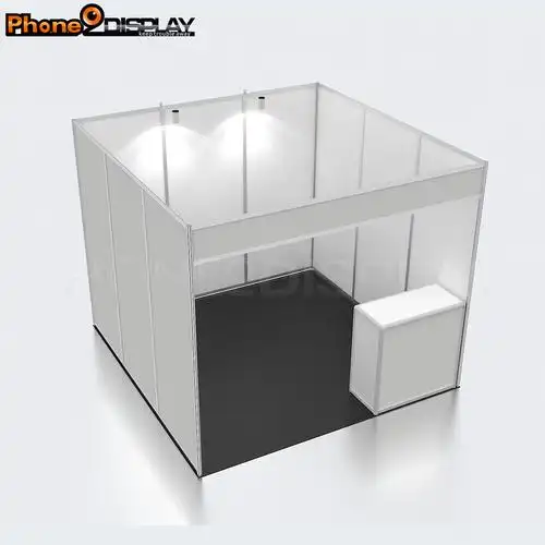 简易设置便携式铝制标准外壳方案展位隔墙展台