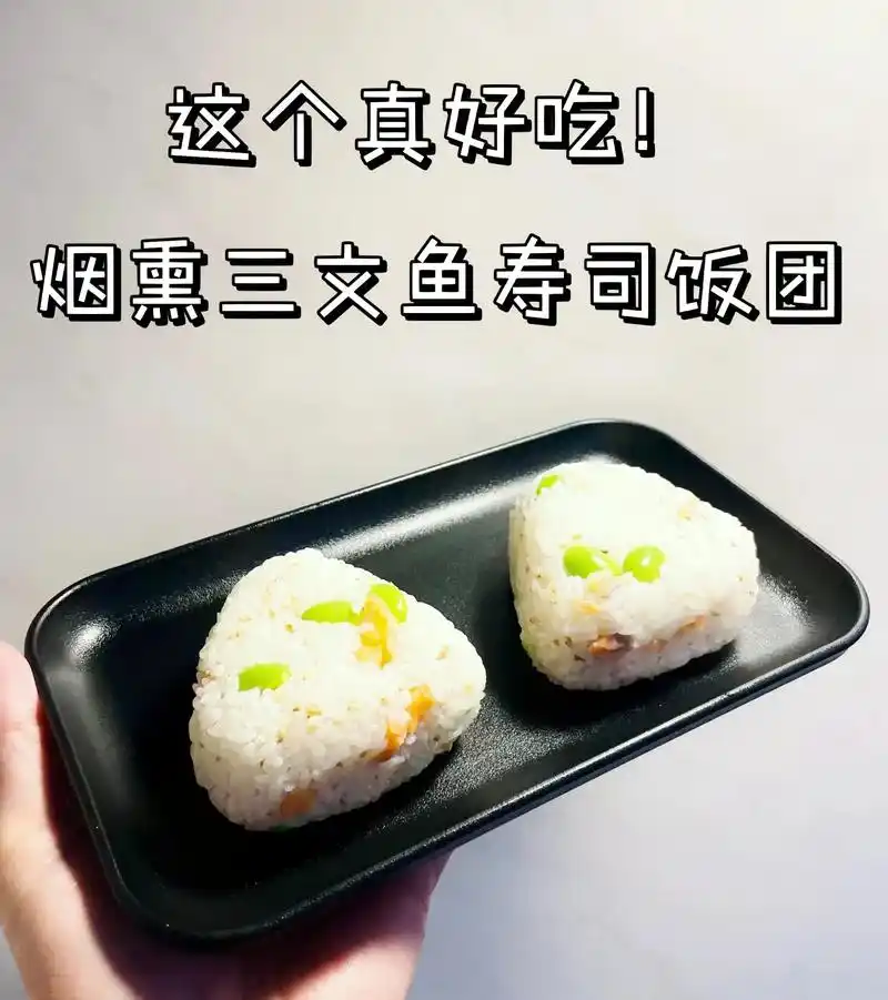 自制三文鱼饭团.我非常喜欢吃三文鱼寿司97          - 抖音