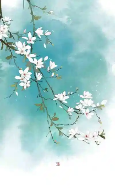 [素锦底图 古风 插画]