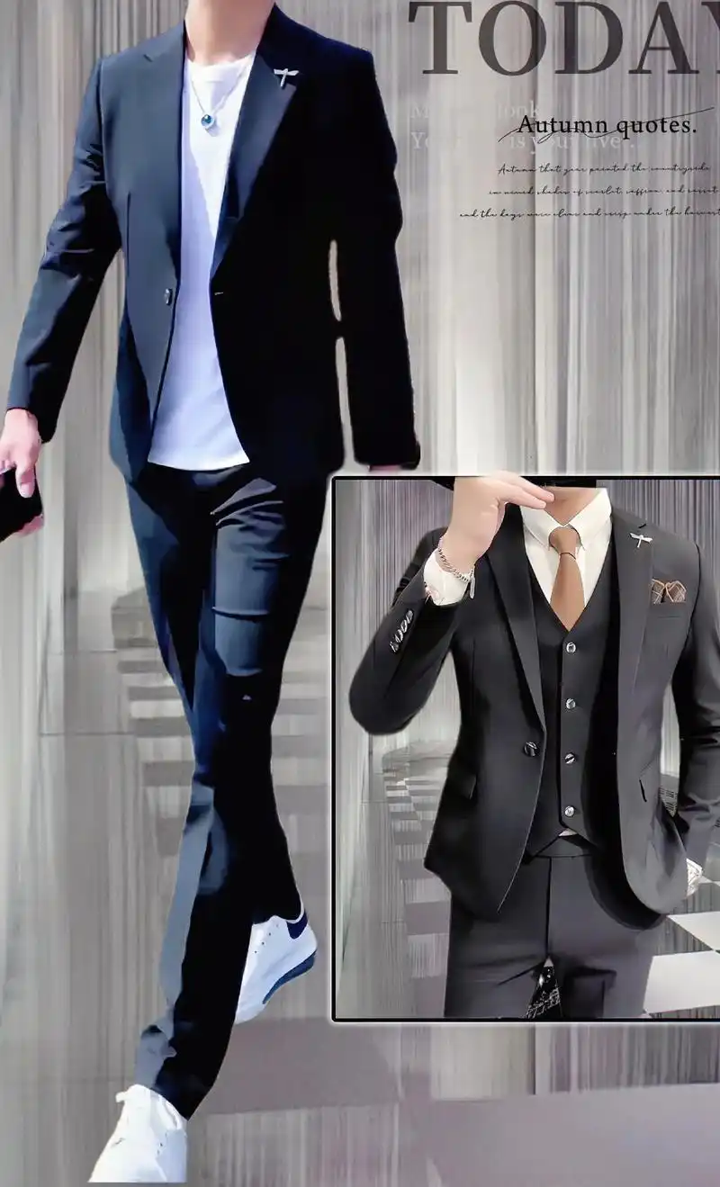 男神们你们喜欢的休闲西装来啦~今年流行的时尚都市风格适用于各种