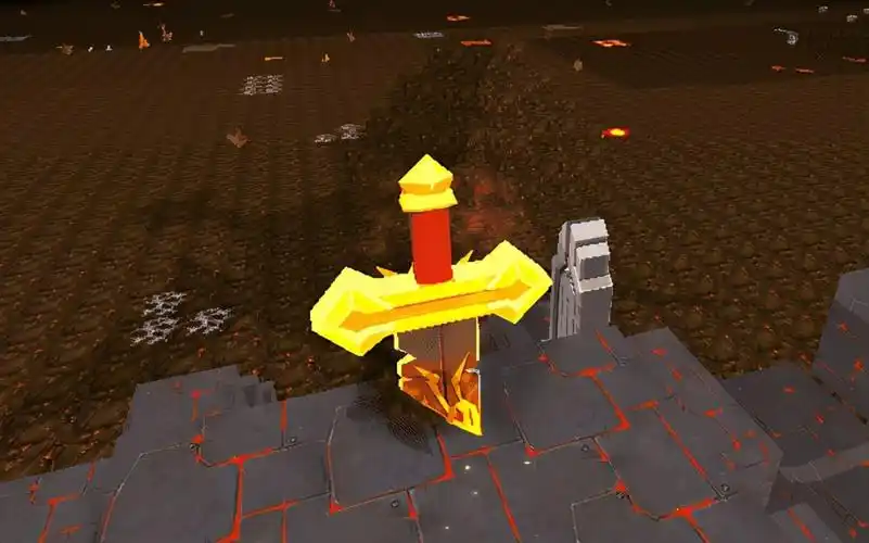 迷你世界全新圣物出炉,烈焰星断剑的秘密,绝对是一个好故事!_腾讯新闻