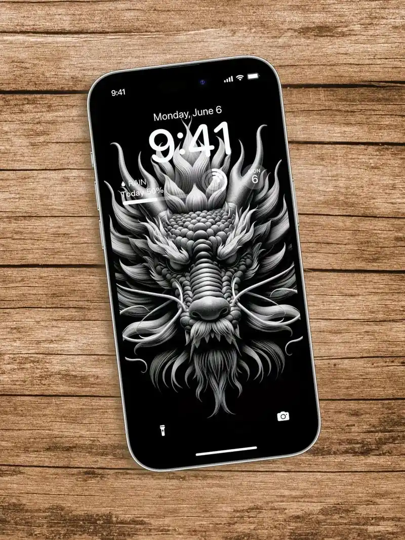 威武的龙头壁纸.#壁纸 #图文掘金计划 #龙 #中国龙 #欢 - 抖音