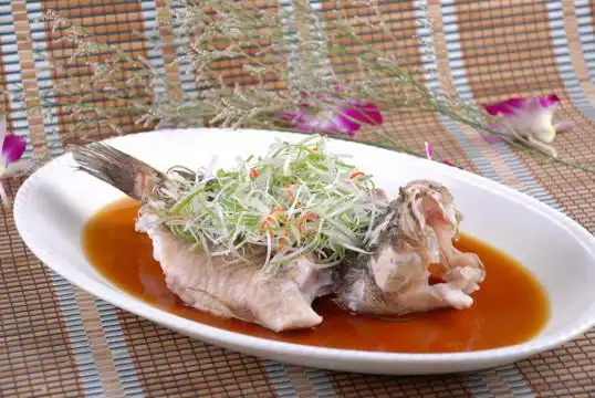 广式蒸笋壳鱼图片