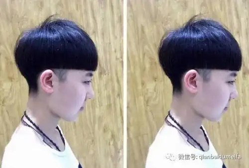 2017流行"推后边"短发