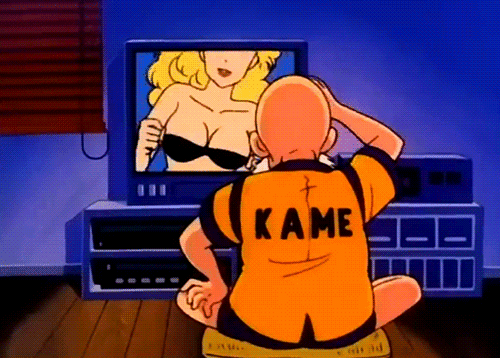 龙珠z龙珠龟仙人大师禅师gif动图_动态图_表情包下载_soogif