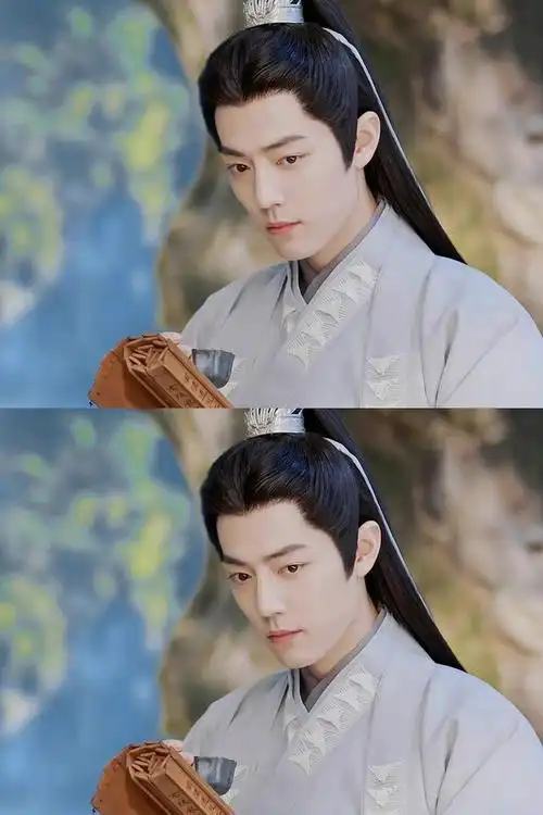 127肖战高马尾图集含壁纸