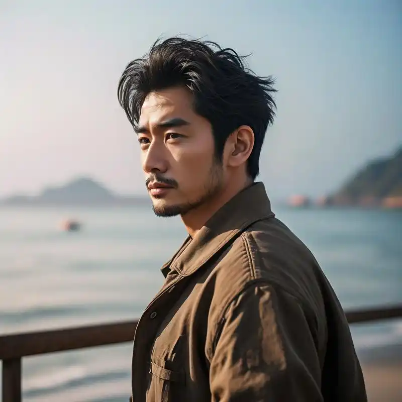 70后男士风景头像78岁月静好 回味70后的那份沉稳与内敛,男士们的