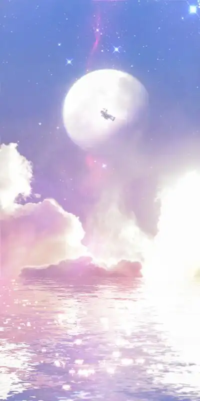 梦幻天空少女心壁纸关注是我更新的动力