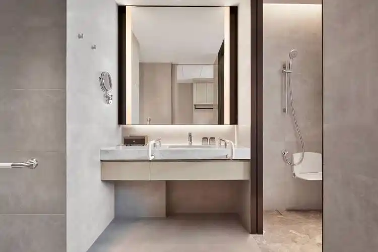 无障碍浴室 - 轮椅式淋浴间