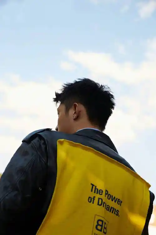 胖版黄景瑜背影