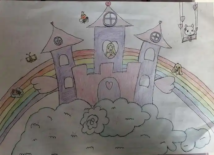 三年级美术《彩色的梦》 部分优秀作品展示