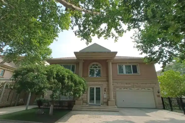 北京朝阳区独栋别墅满五满二露台带泳池线上看房高档二手豪宅别墅出售