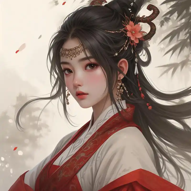 淡雅古风 95 真人女生头像 96 精选