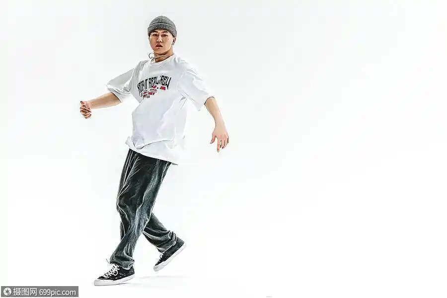 breaking街舞男孩舞蹈动作