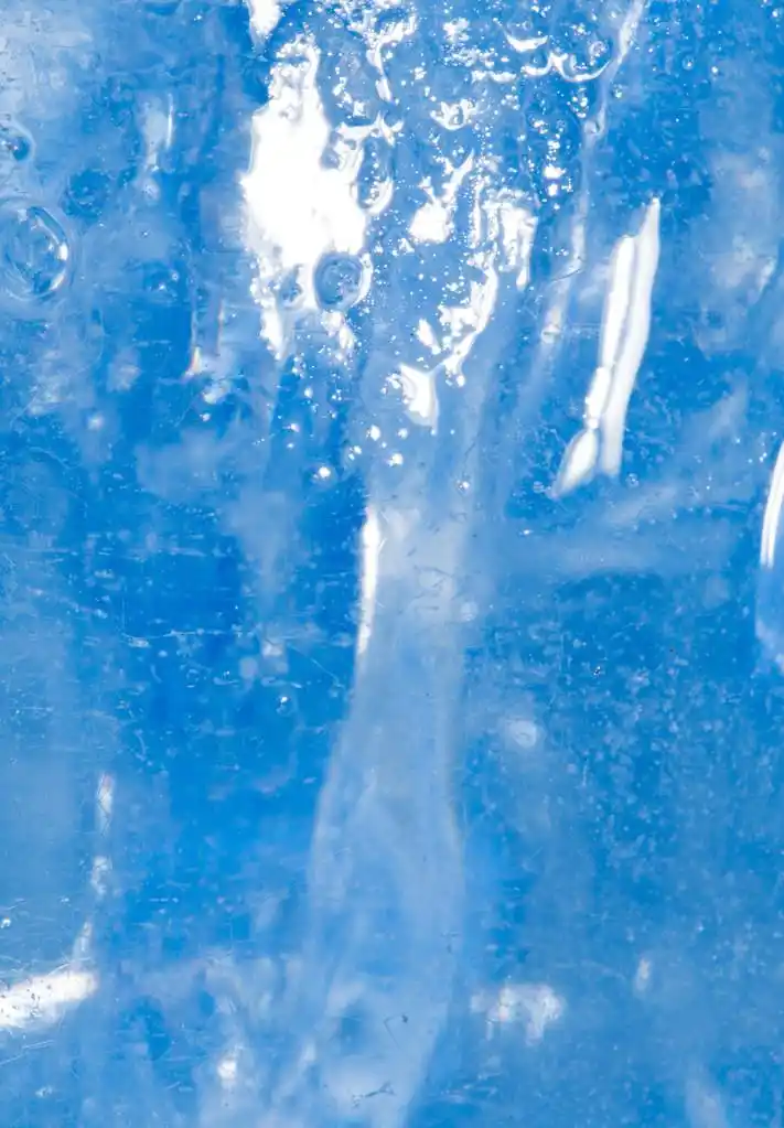 摘要背景,冷蓝色冰的背景