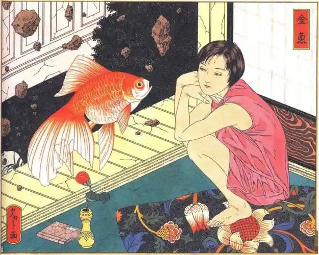 插画家丨山本高远:重口味日本浮世绘版画,小清新退散【第266期】