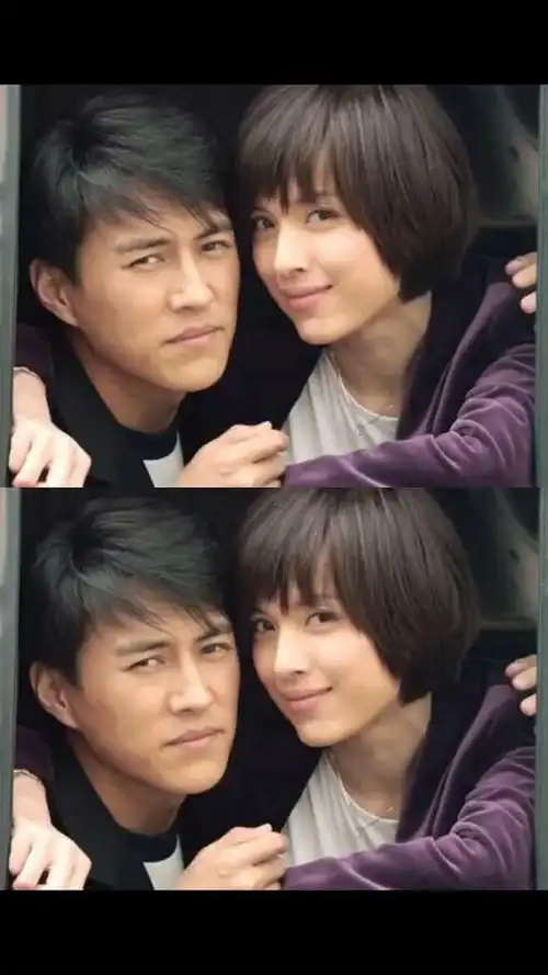 靳东与老婆李佳一组合影,老婆仅比他小一岁,照片看着小好多!