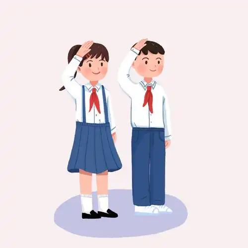 国庆节敬礼 - yiyi的插画 - 原创作品 - 视觉中国(shijueme)