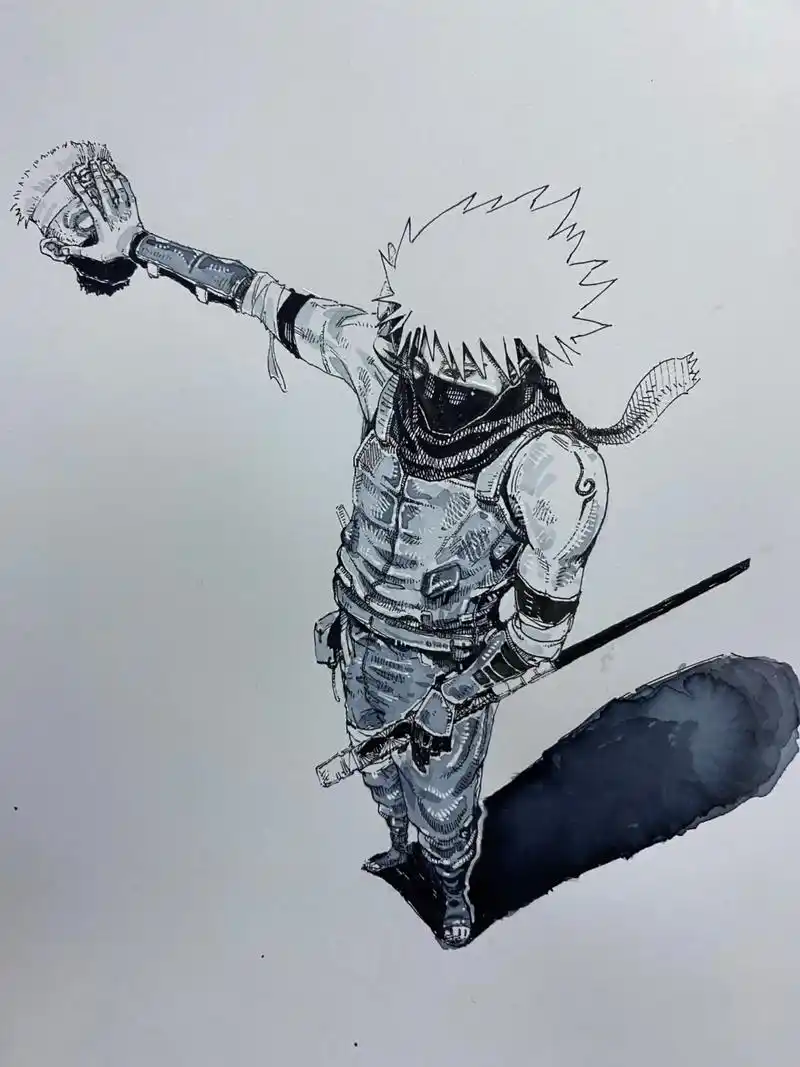 暗部卡卡西.常常把要做的事挂在嘴边的人,结局都不怎么好看.  - 抖音