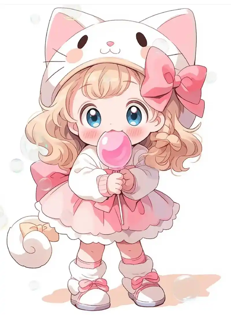 卡通人物素材分享.#q版人物 #画画 #一起学画画 #动漫人 - 抖音