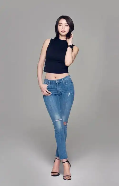 黄金比例撩人身材真正的腿精就长这样