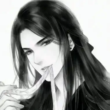 动漫头像男生武侠高清水墨风格的古风武侠剑客头像微信图片