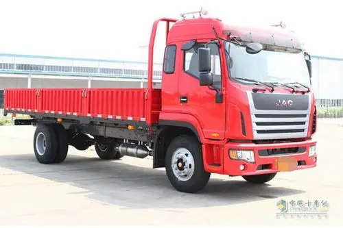 【江淮 格尔发k6l中卡 160马力 4x2 6.8米栏板载货车(hfc1161p3k1a50s