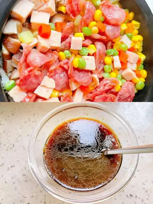 懒人食谱电饭煲煲仔饭