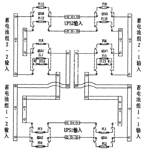 cn201422021y_ups后备蓄电池转换柜失效