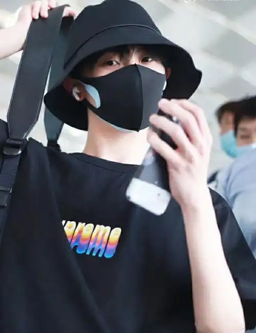 景秀姜山马嘉祺同款渔夫帽时代少年团同款帽子男女夏季防晒帽可调节大