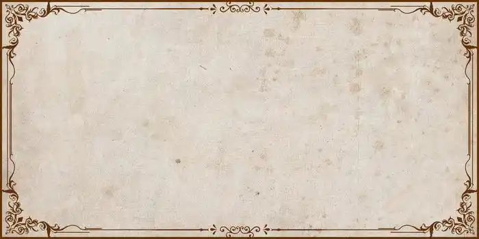 复古欧式边框信封羊皮纸背景