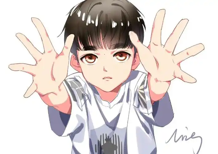 微博 见图微博侵权删tfboys易烊千玺饭绘漫画合辑搞笑壁纸 可爱萌头像