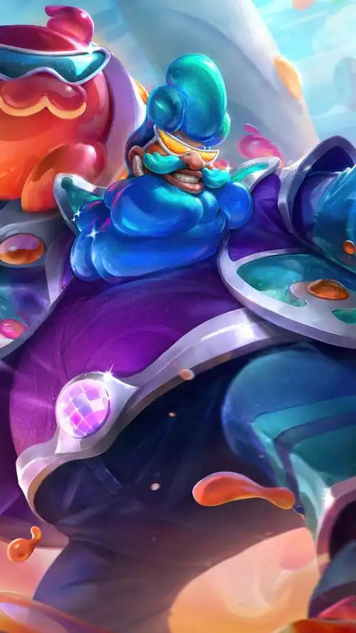 lol英雄联盟 酒桶 古拉加斯 gragas 太空律动 手机壁纸