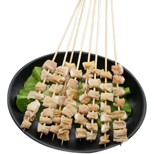 果亦橙猪肠串户外烧烤食材青椒 猪肠串20串/袋 肥肠串商用冷冻烤肉串