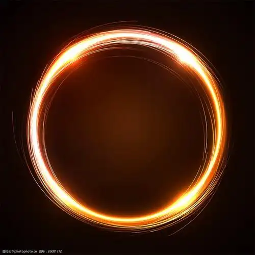 梦幻炫光圆环图片图片-图行天下图库