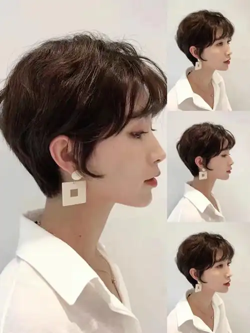 短发发型一直是众多女孩08想剪又不敢尝试的发型~深圳salon chichi