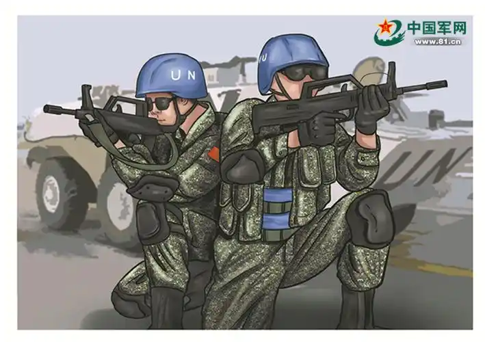 漫画|峥嵘岁月30年:中国蓝盔 和平使命