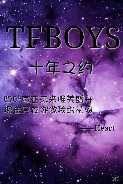 tfboys带字皮肤2014tfboys不是梦是命