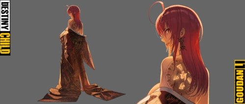 destinychild 天命之子 live2d 立绘 模型 桌宠