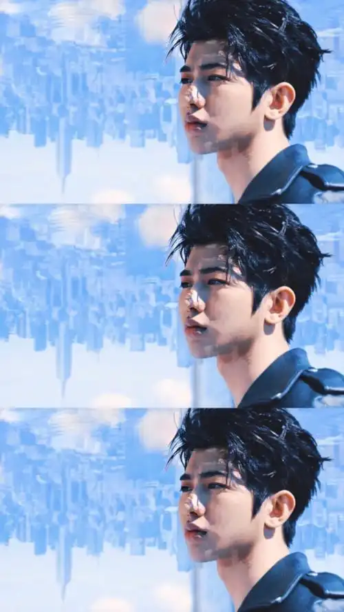 蔡徐坤三格壁纸